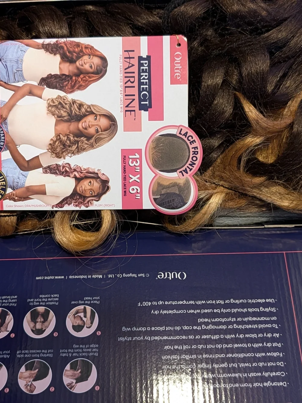 Outre Perfect Hairline Glueless 13x6 HD Lace Front Wig - SHARONA